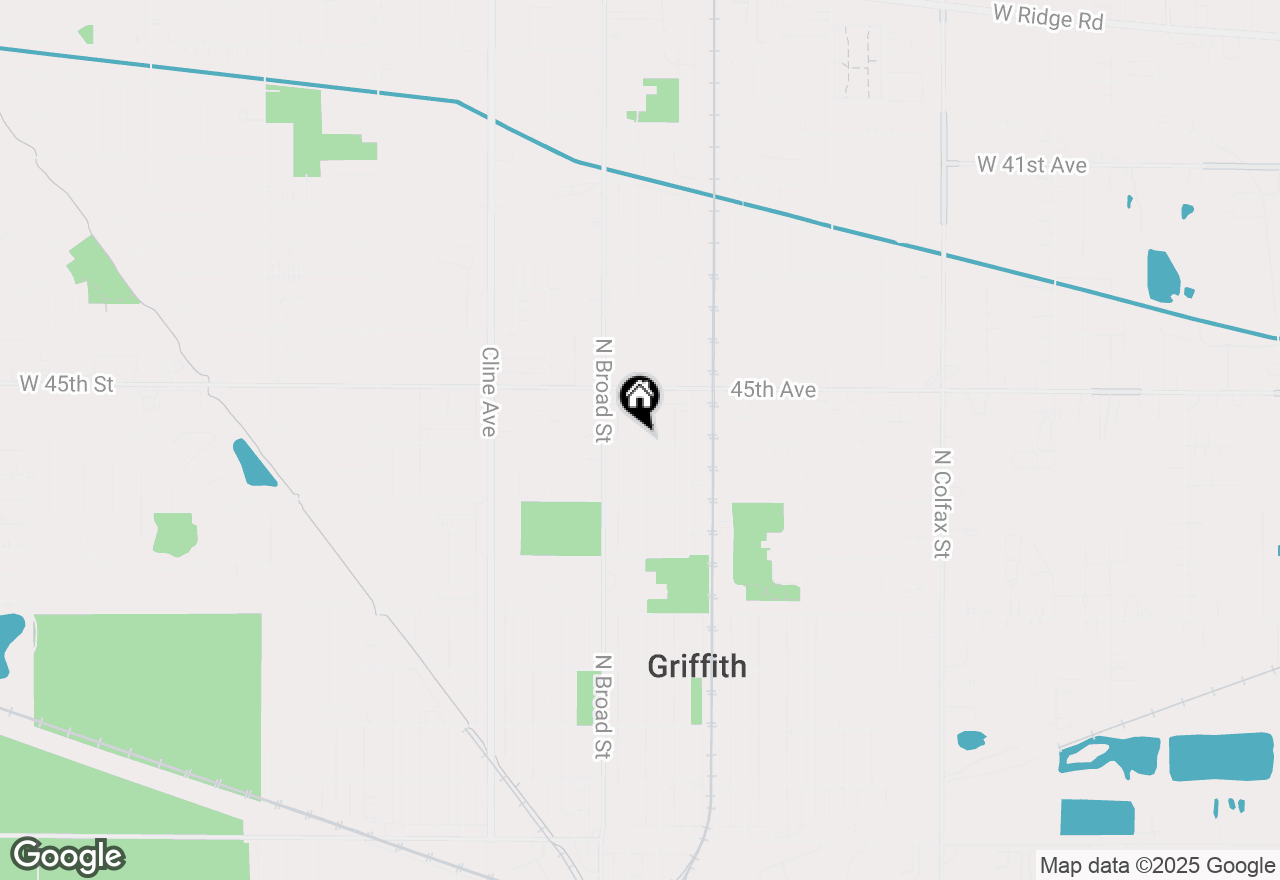 Map of 803 N Lafayette Street, Griffith, IN 46319