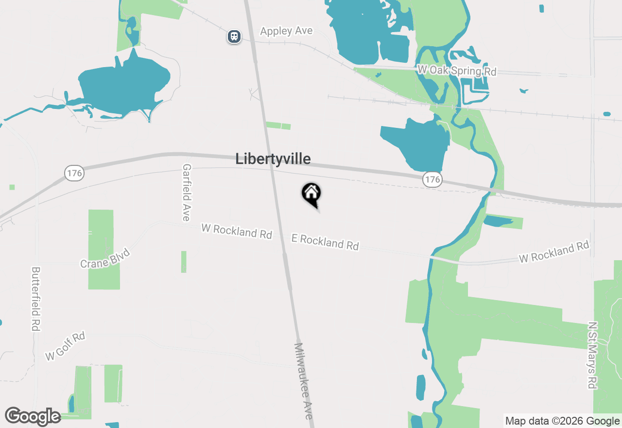 Map of 318 2nd Avenue, Libertyville, IL 60048