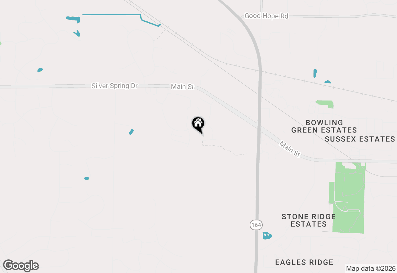 Map of W253N6577 Heavenly Ct, Sussex, WI 53089