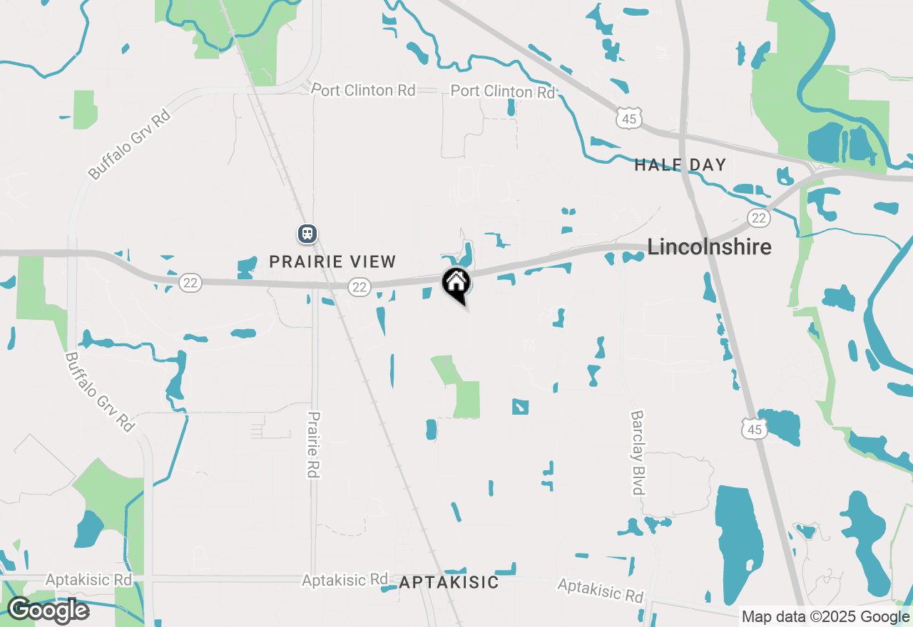 Map of 2445 Palazzo Drive, Buffalo Grove, IL 60089