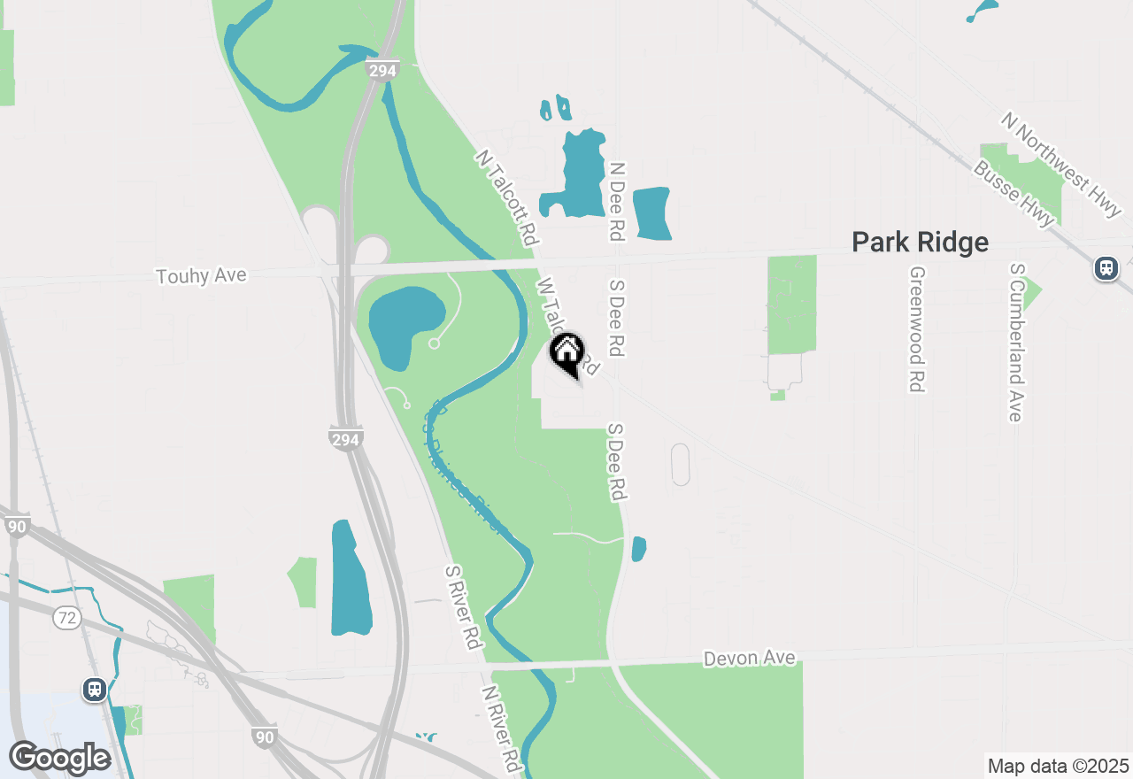 Map of 400 Thames Parkway #3M, Park Ridge, IL 60068