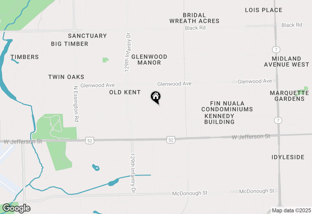 Map of 2602 Fairway Drive, Joliet, IL 60435