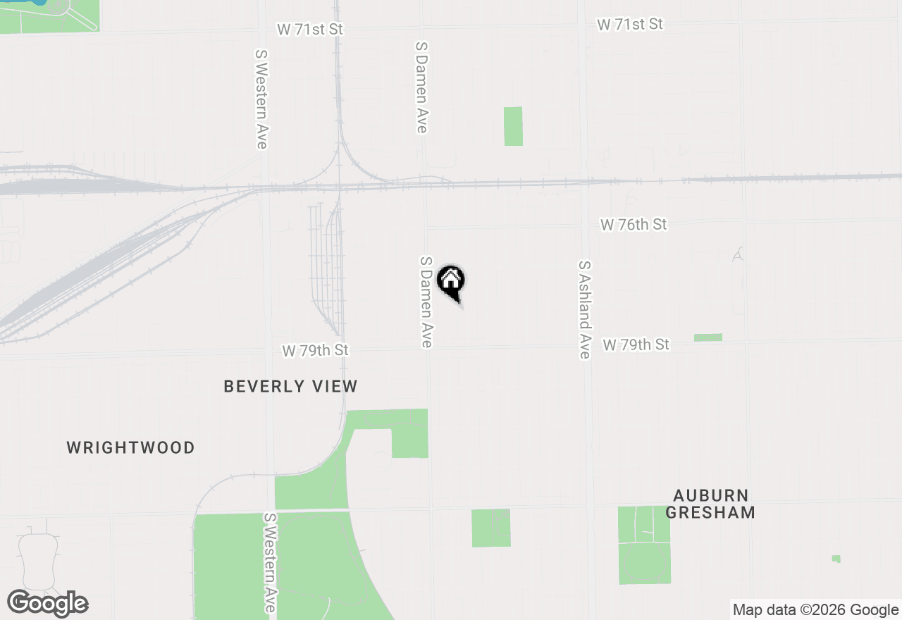 Map of 7801 S Winchester Avenue, Chicago, IL 60620