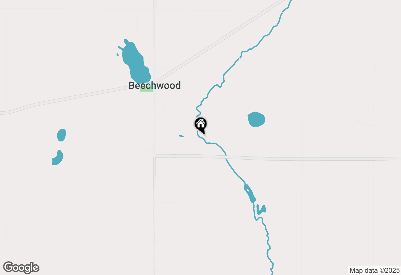 Map of W8406 County Road A South, Adell, WI 53001