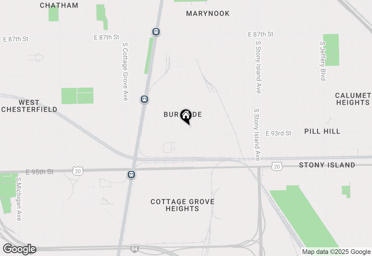 Map of 9231 S University Avenue, Chicago, IL 60619