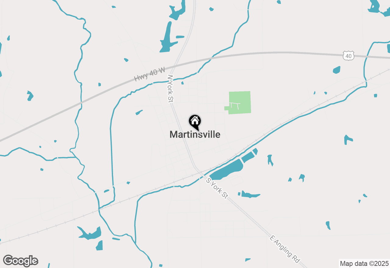 Map of  Lake Forest Estates, Martinsville, IL 62442