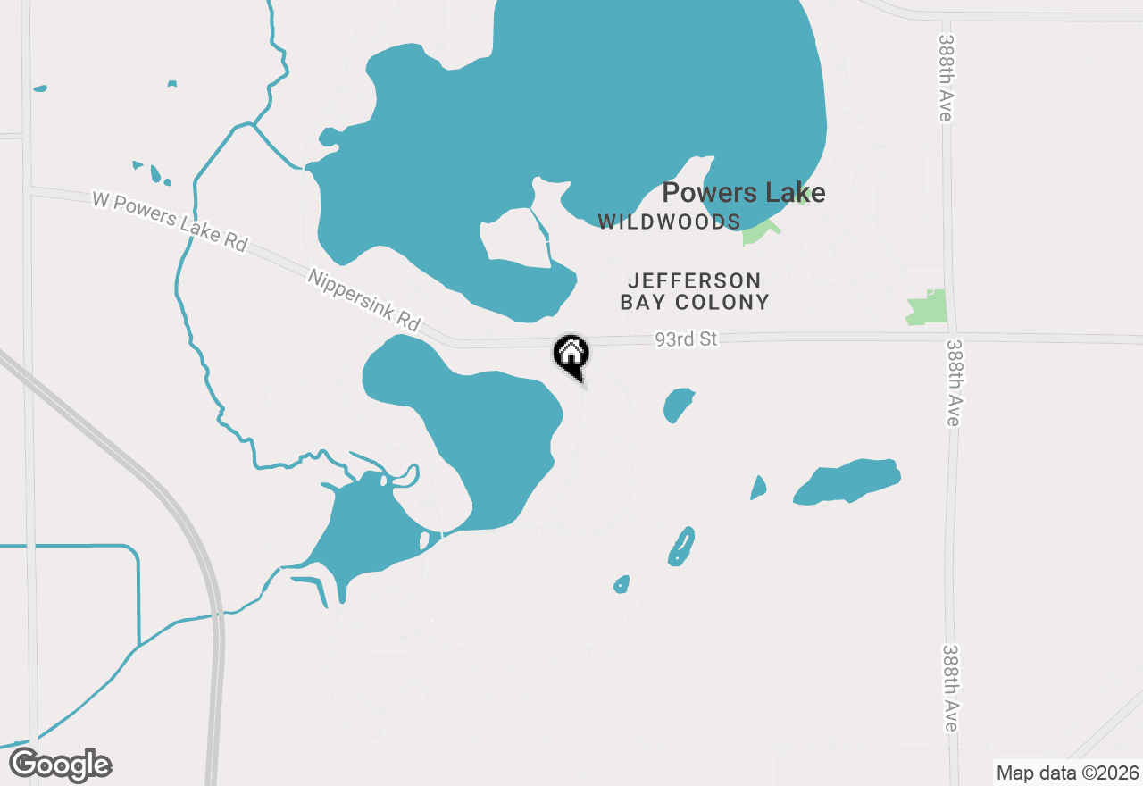 Map of 9400/9410 402nd Ave, Genoa City, WI 53128