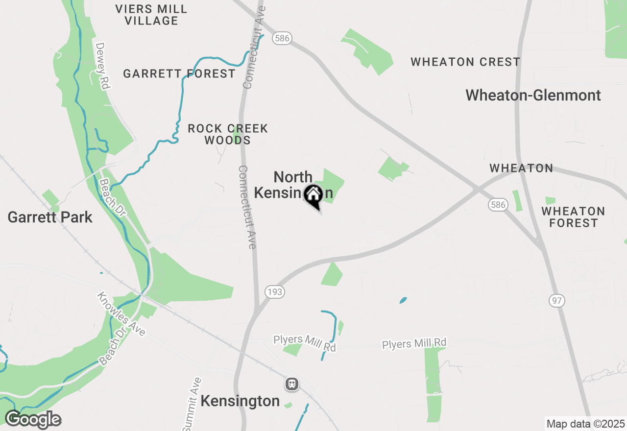 Map of 11018 Glueck Lane, Kensington, MD 20895