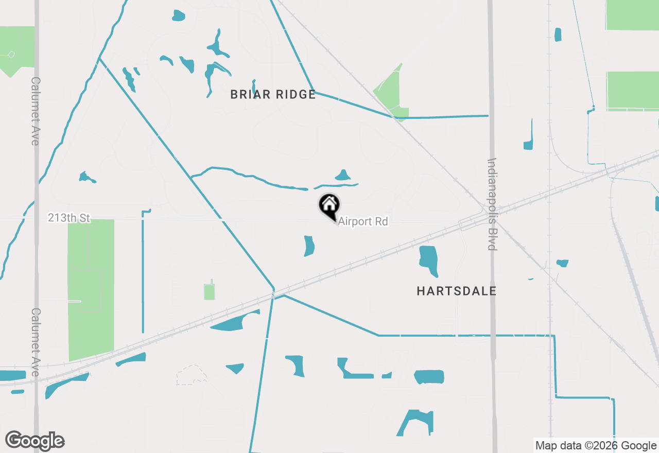 Map of 1360 Mackinaw Place, Schererville, IN 46375
