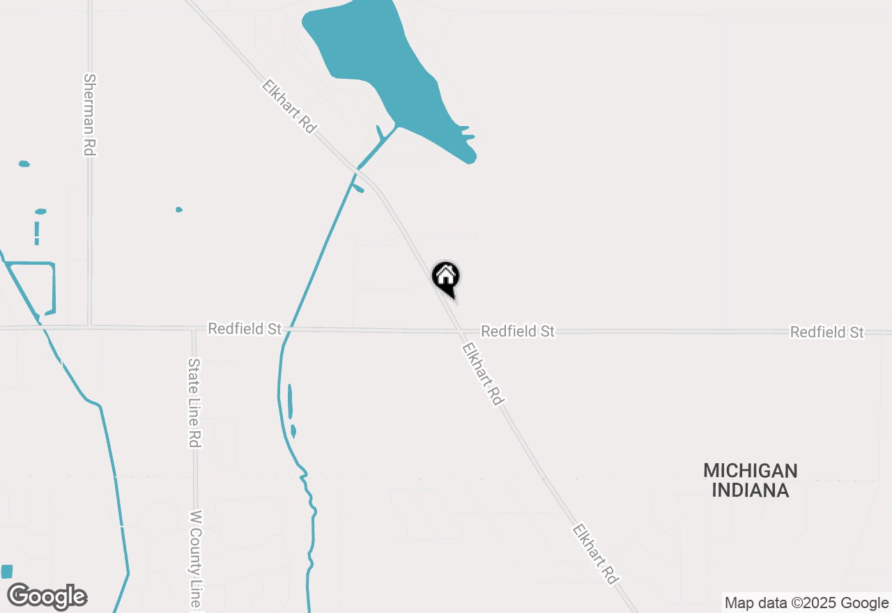 Map of 70928 Elkhart Road, Edwardsburg, MI 49112