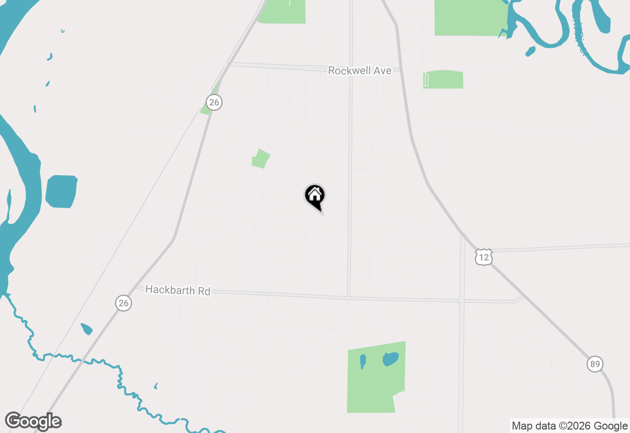 Map of 202 Highland Ave, Fort Atkinson, WI 53538