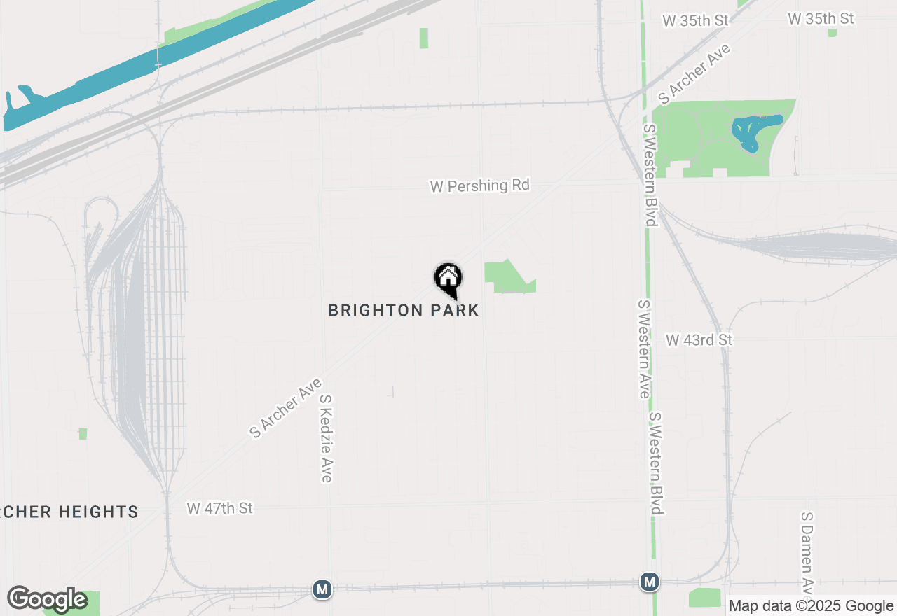 Map of 4201 S Francisco Avenue, Chicago, IL 60632