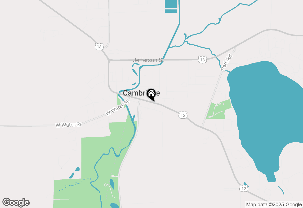 Map of 205 E Main Street, Cambridge, WI 53523