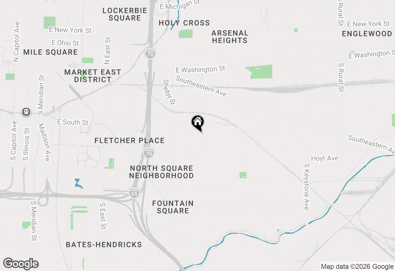 Map of 1313 Colere Place, Indianapolis, IN 46203