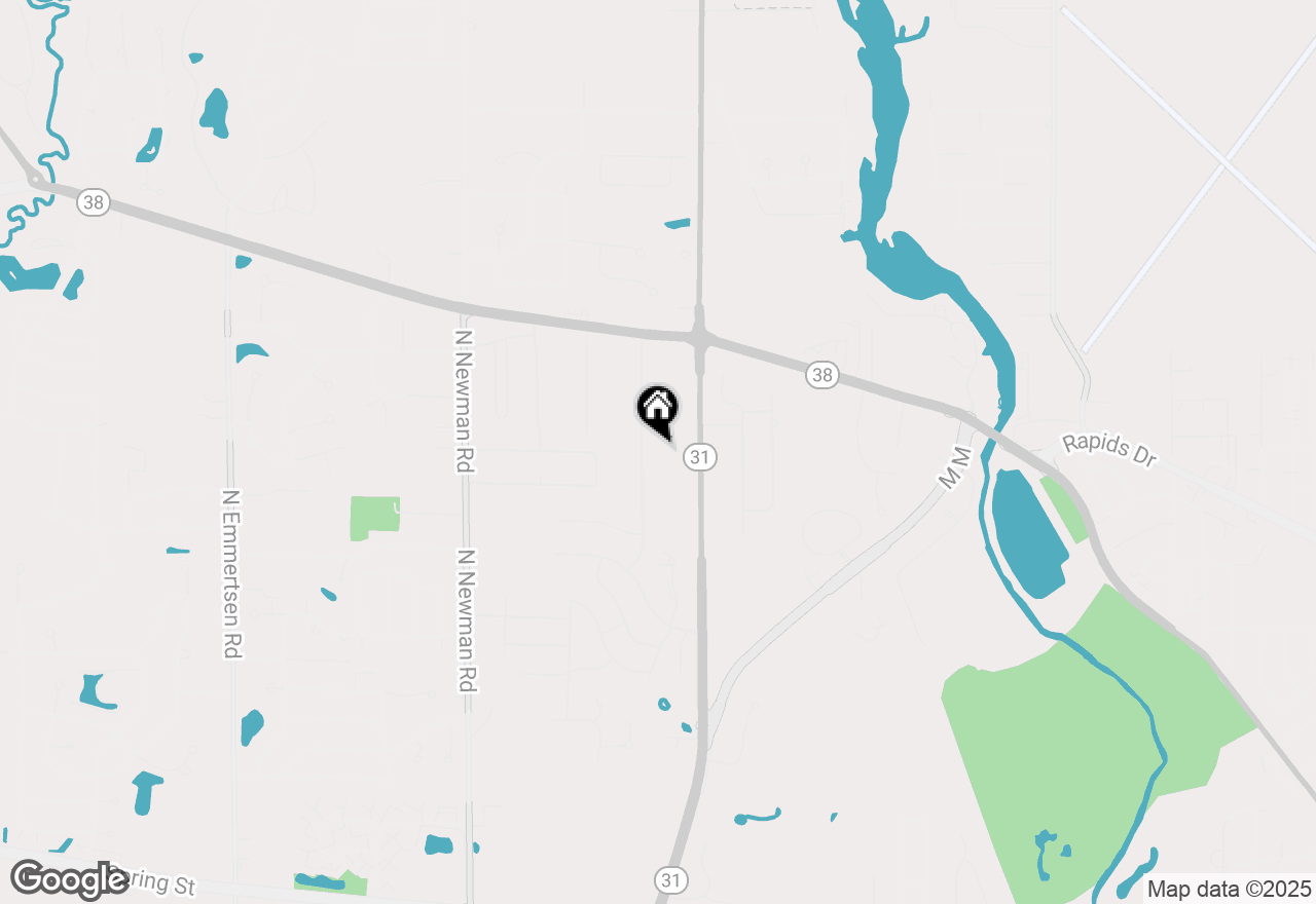 Map of 2525 Green Haze Ave, Mount Pleasant, WI 53406