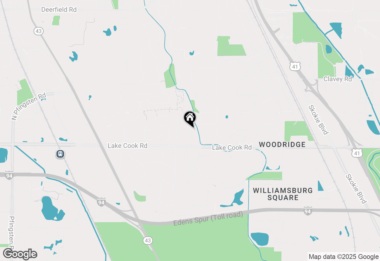 Map of 101 Crestview Drive, Deerfield, IL 60015