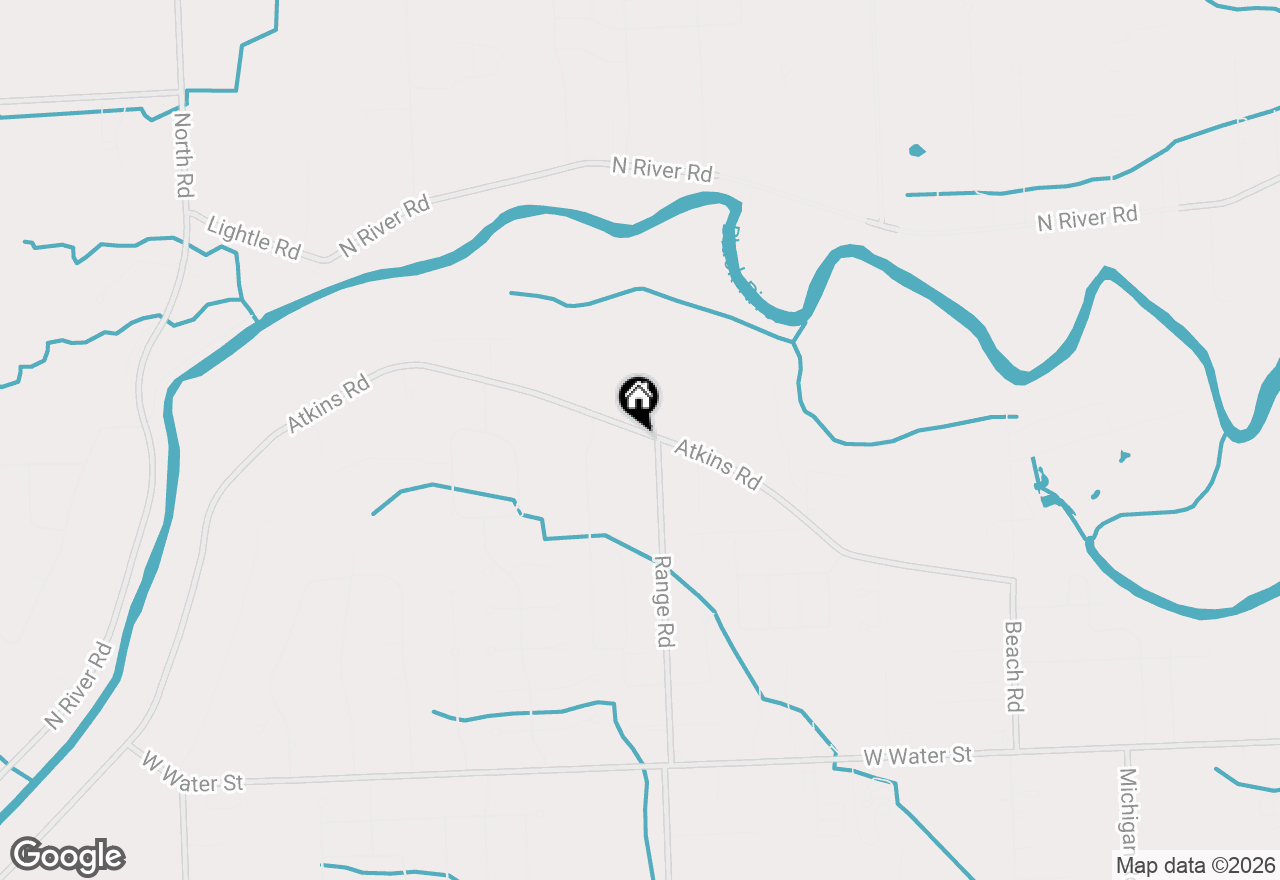 Map of 4369 Atkins Road, Port Huron, MI 48060