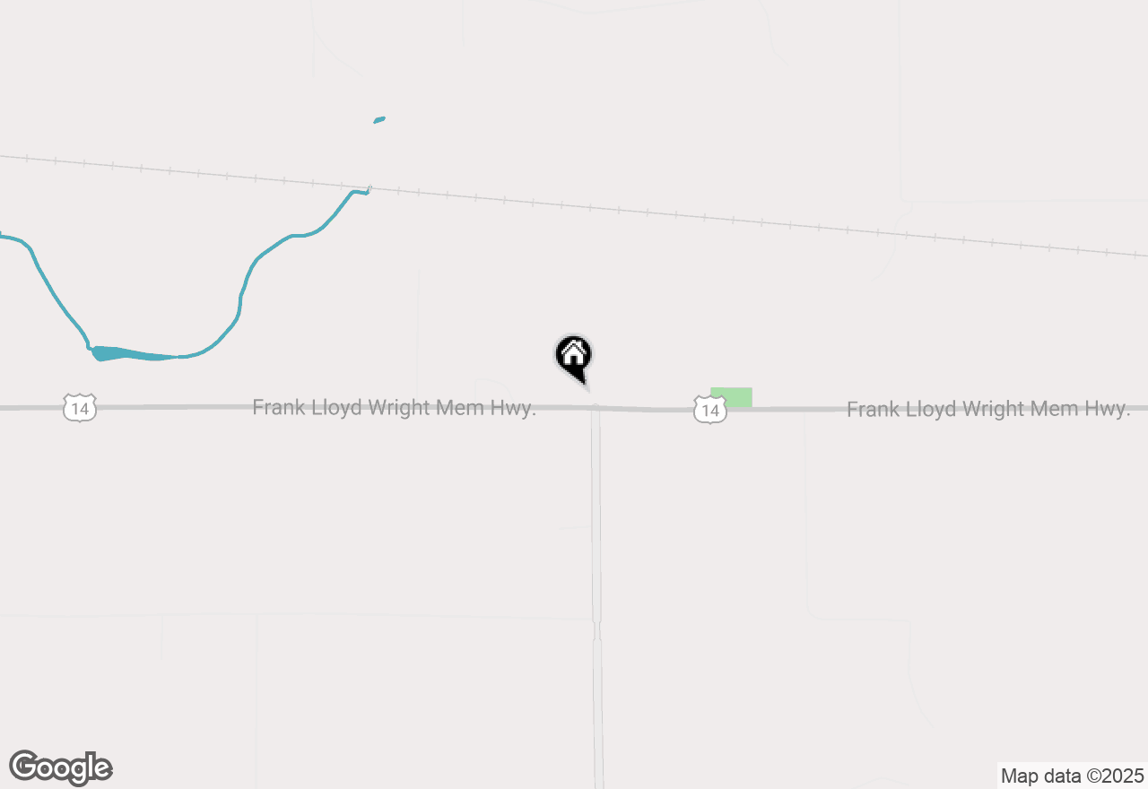 Map of 7336 U.s. Highway 14 Road, Arena, WI 53503
