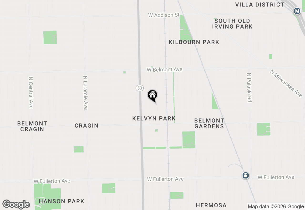 Map of 2922 N Kilpatrick Avenue, Chicago, IL 60641