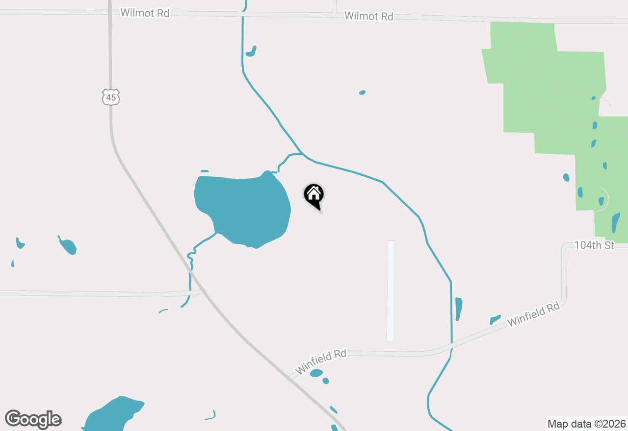 Map of 10314 186th Ave, Bristol, WI 53104