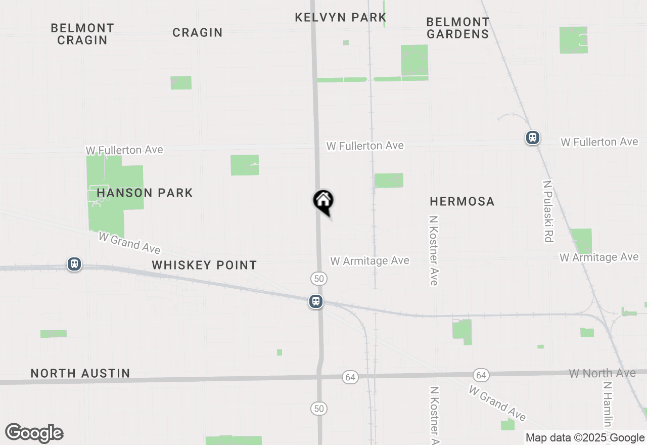 Map of 2125 N Cicero Avenue, Chicago, IL 60639