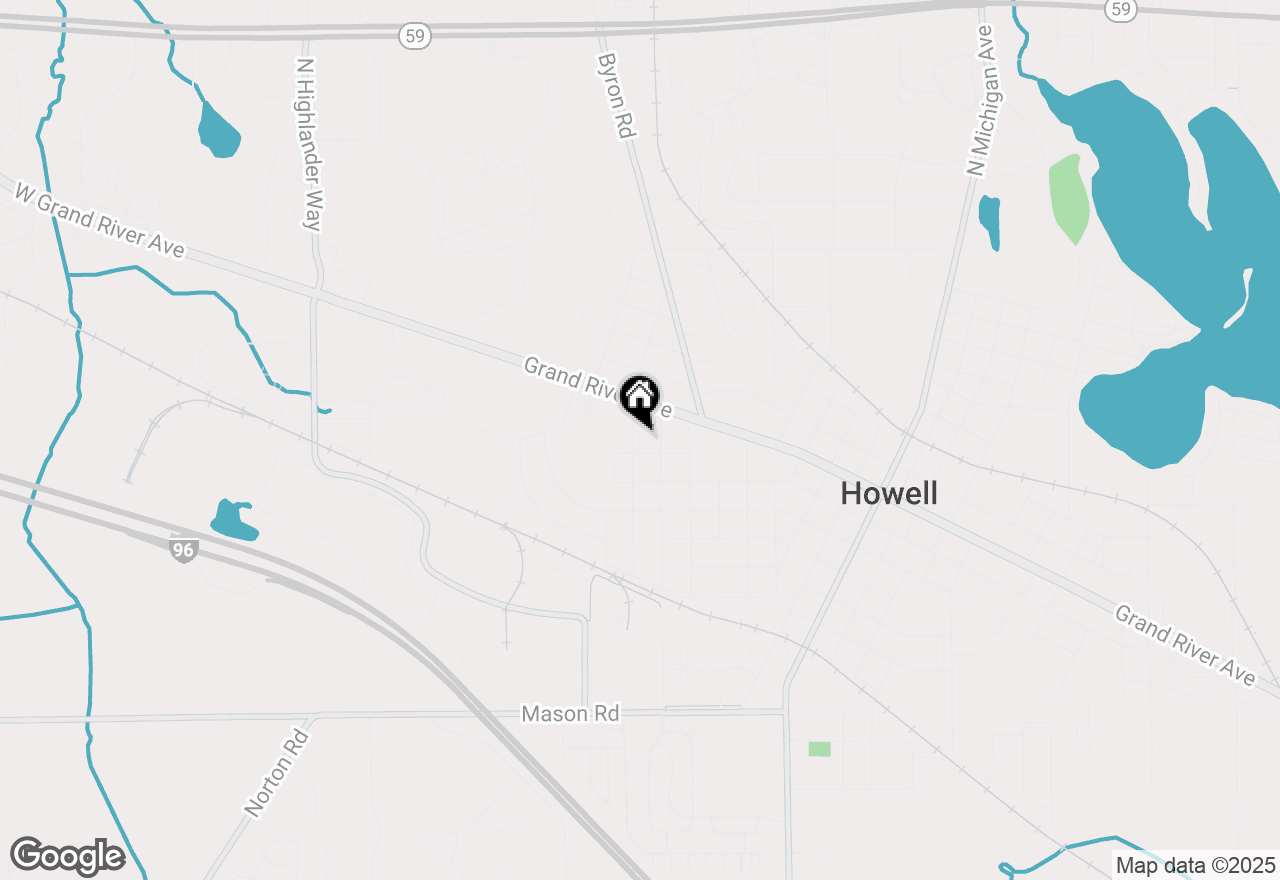 Map of 137 S Tompkins Street, Howell, MI 48843