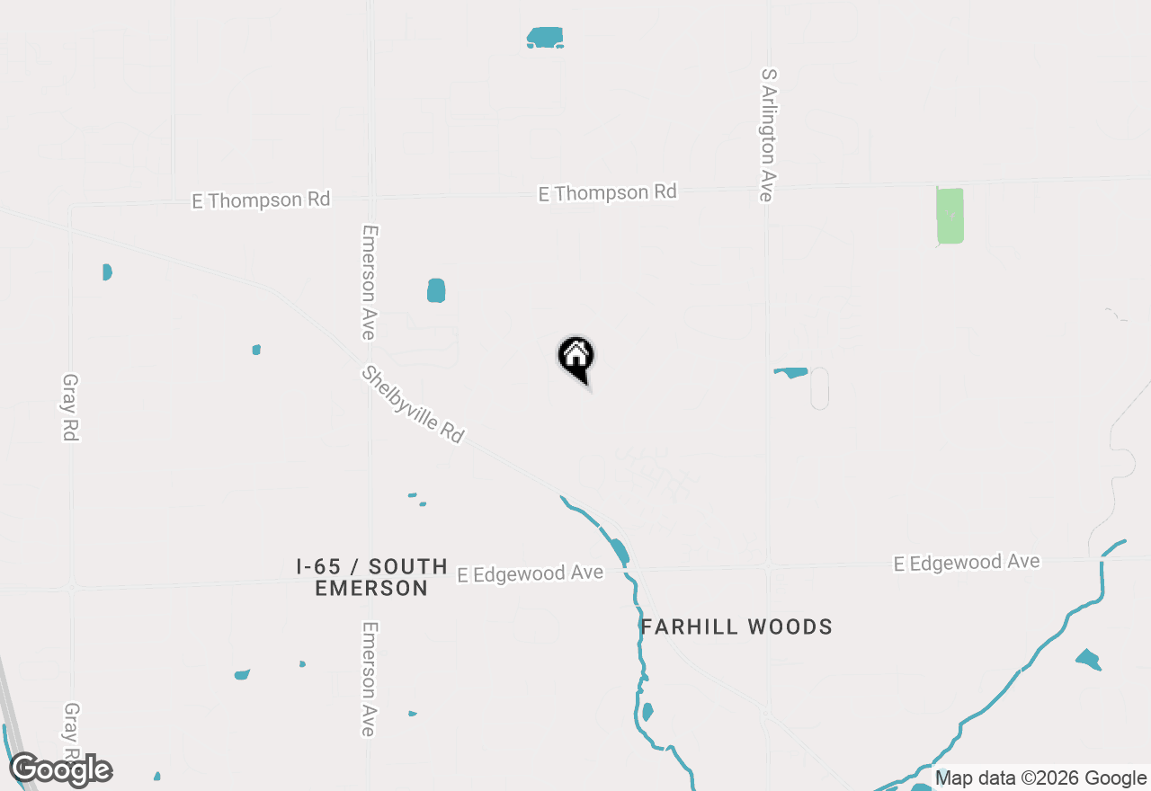Map of 5532 Pappas Drive, Indianapolis, IN 46237