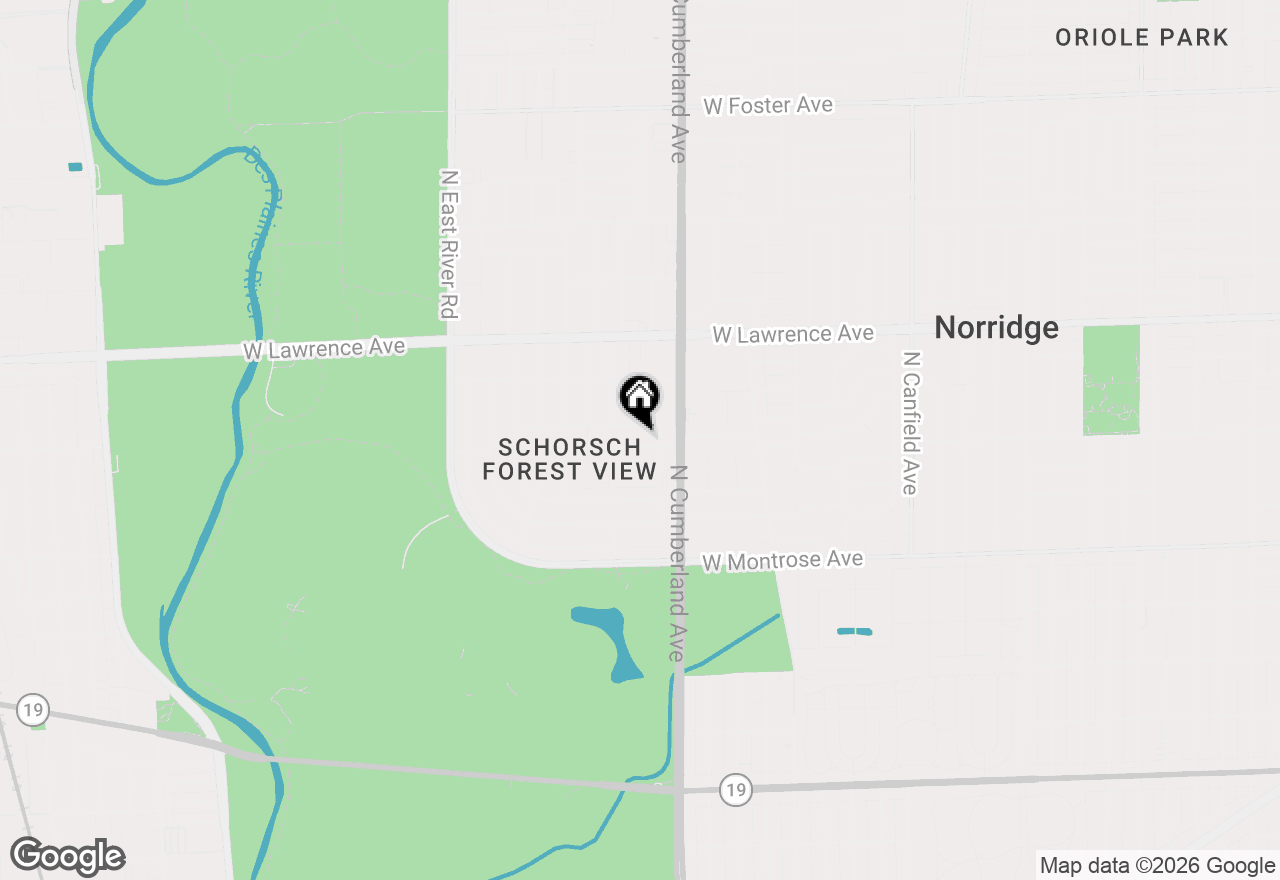 Map of 8440 W Windsor Avenue #2, Chicago, IL 60656