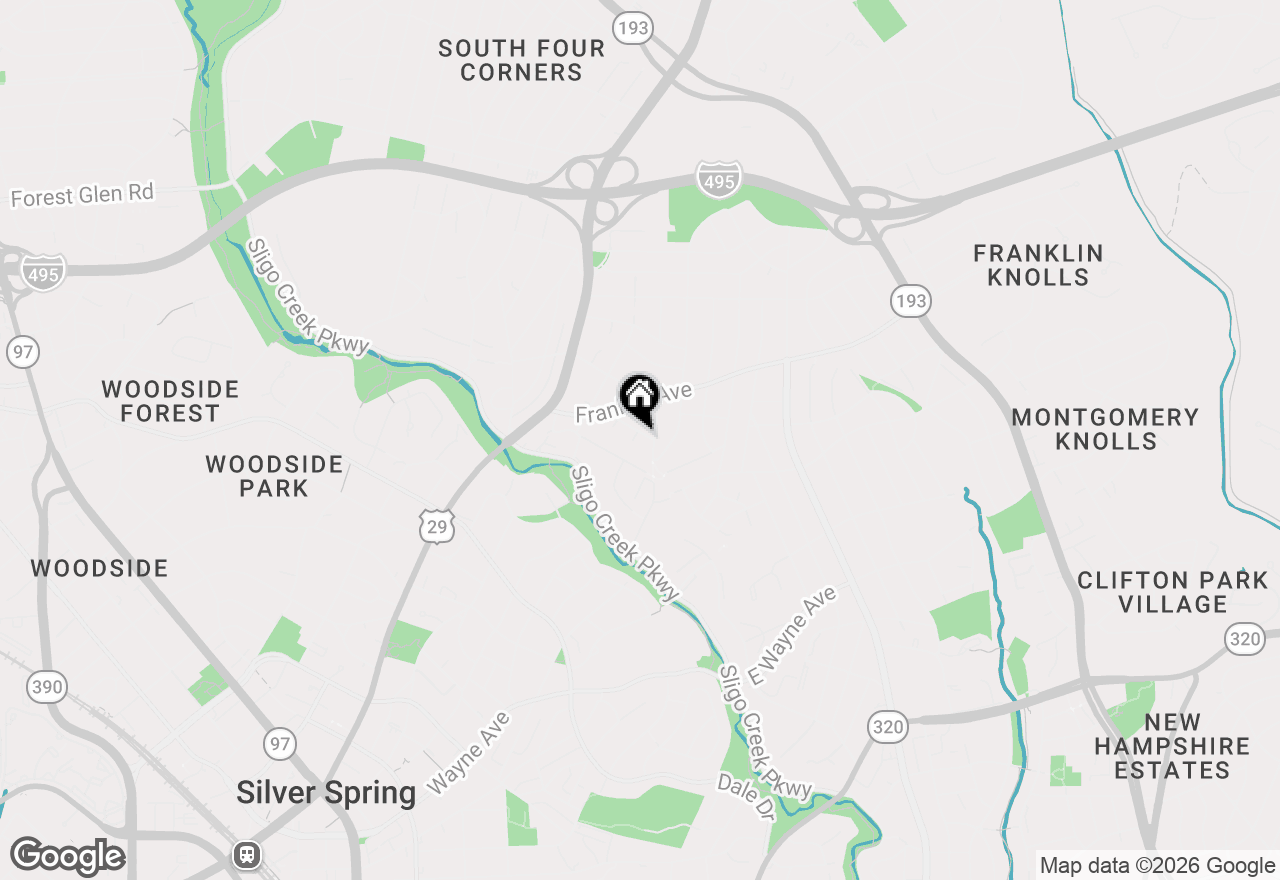 Map of 304 Highview Avenue, Silver Spring, MD 20901