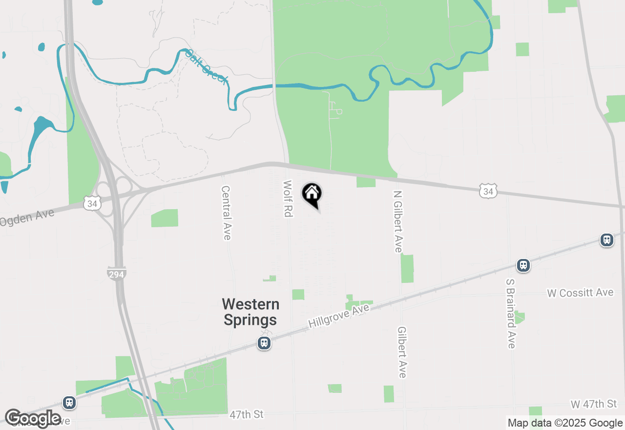 Map of 3946 Franklin Avenue, Western Springs, IL 60558
