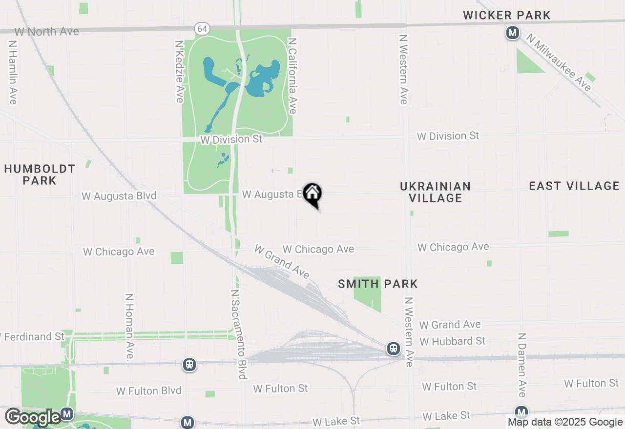 Map of 915 N Fairfield Avenue, Chicago, IL 60622