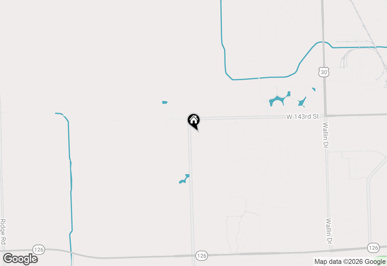 Map of 25546 W Emory Lane, Plainfield, IL 60544