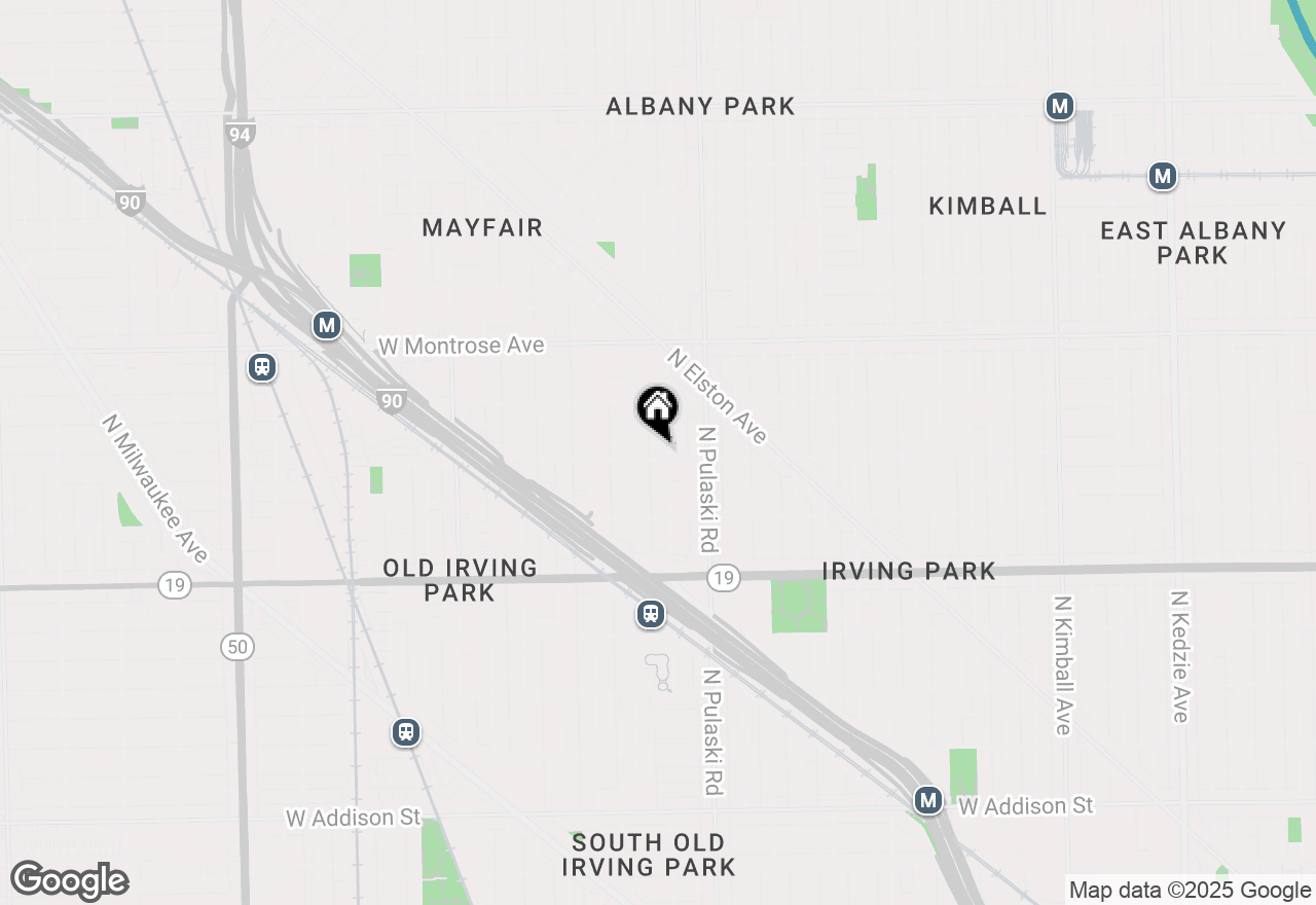 Map of 4204 N Keystone Avenue #1D, Chicago, IL 60641