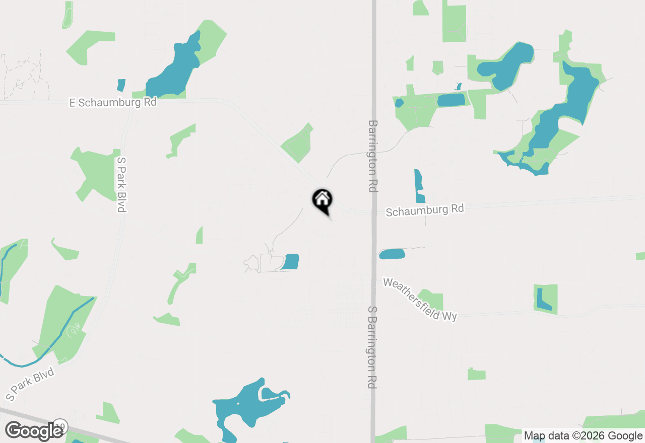 Map of (Address confidential), Schaumburg, Illinois 60193