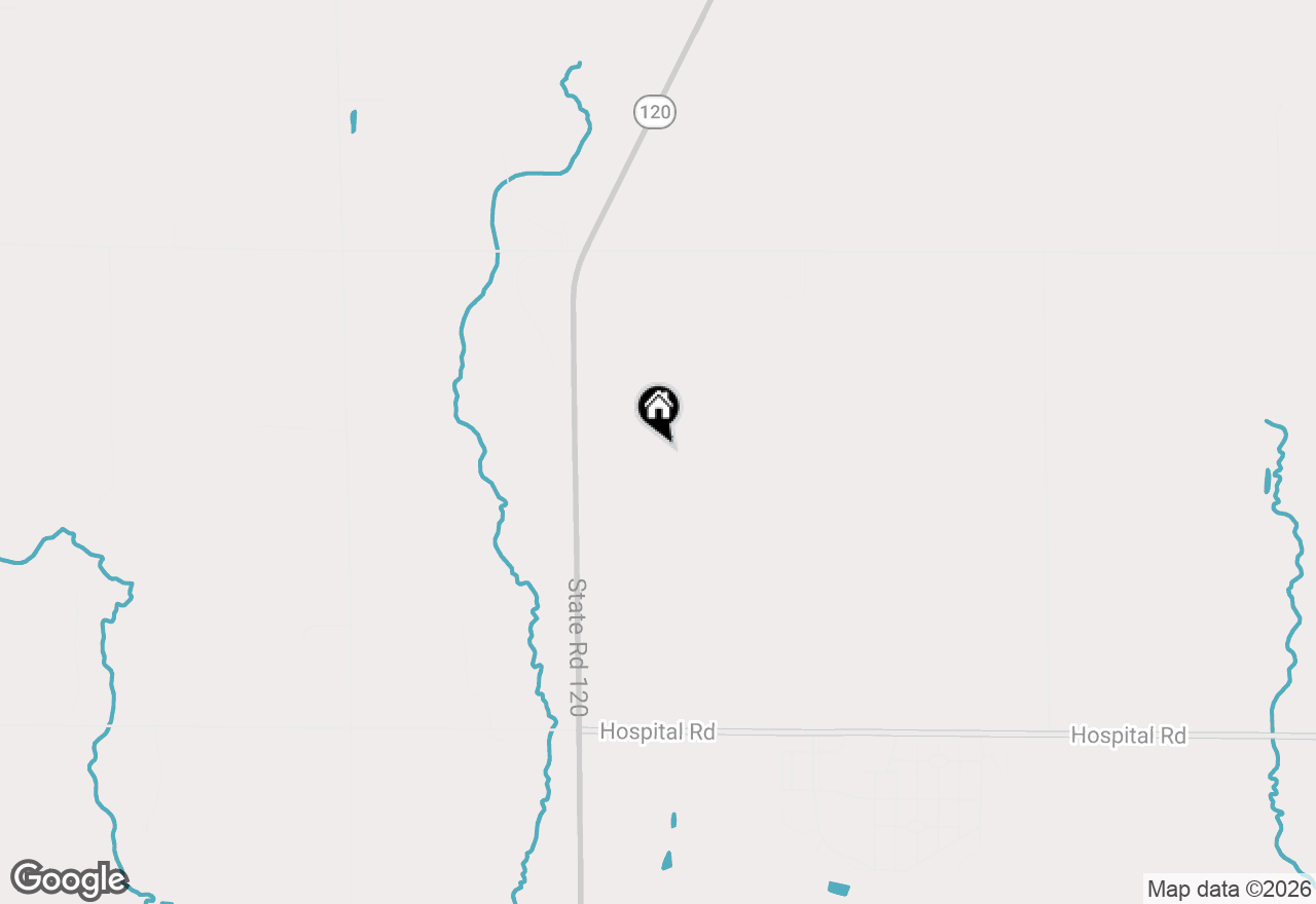 Map of 1169 Highway 120, Burlington, WI 53105