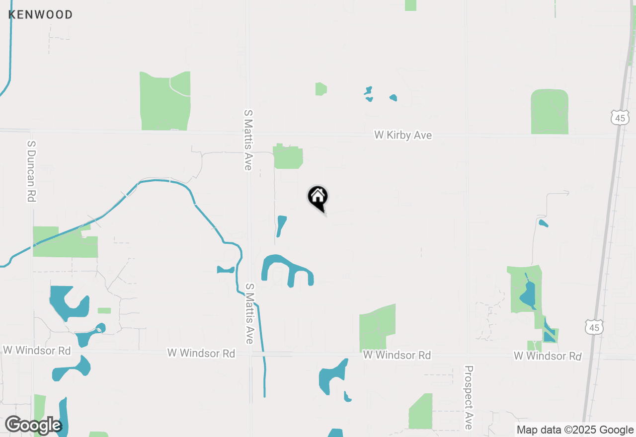 Map of 1405 Old Farm Road, Champaign, IL 61821