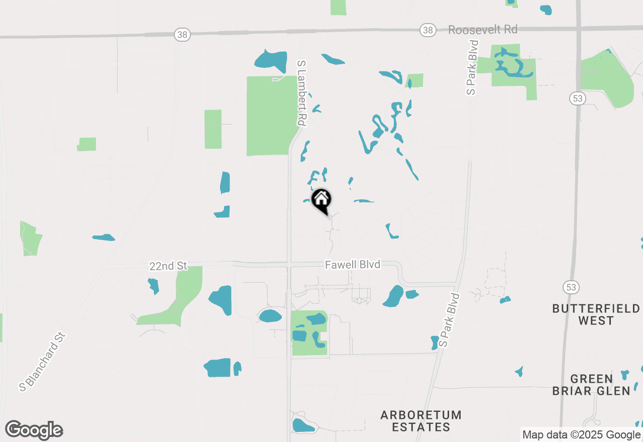 Map of 378 Sandhurst Circle #8, Glen Ellyn, IL 60137