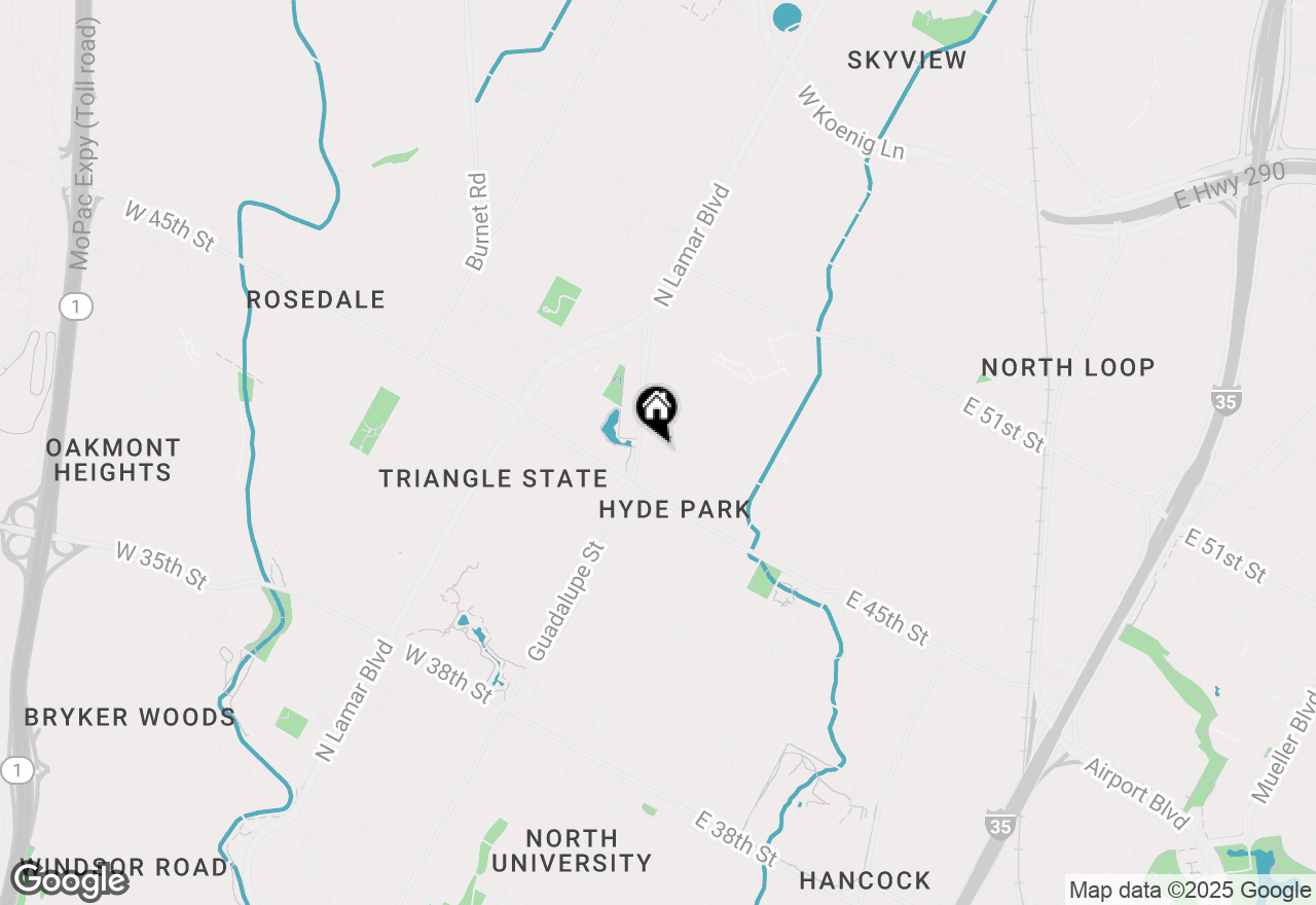 Map of 4539 Guadalupe St #A311, Austin, TX 78751