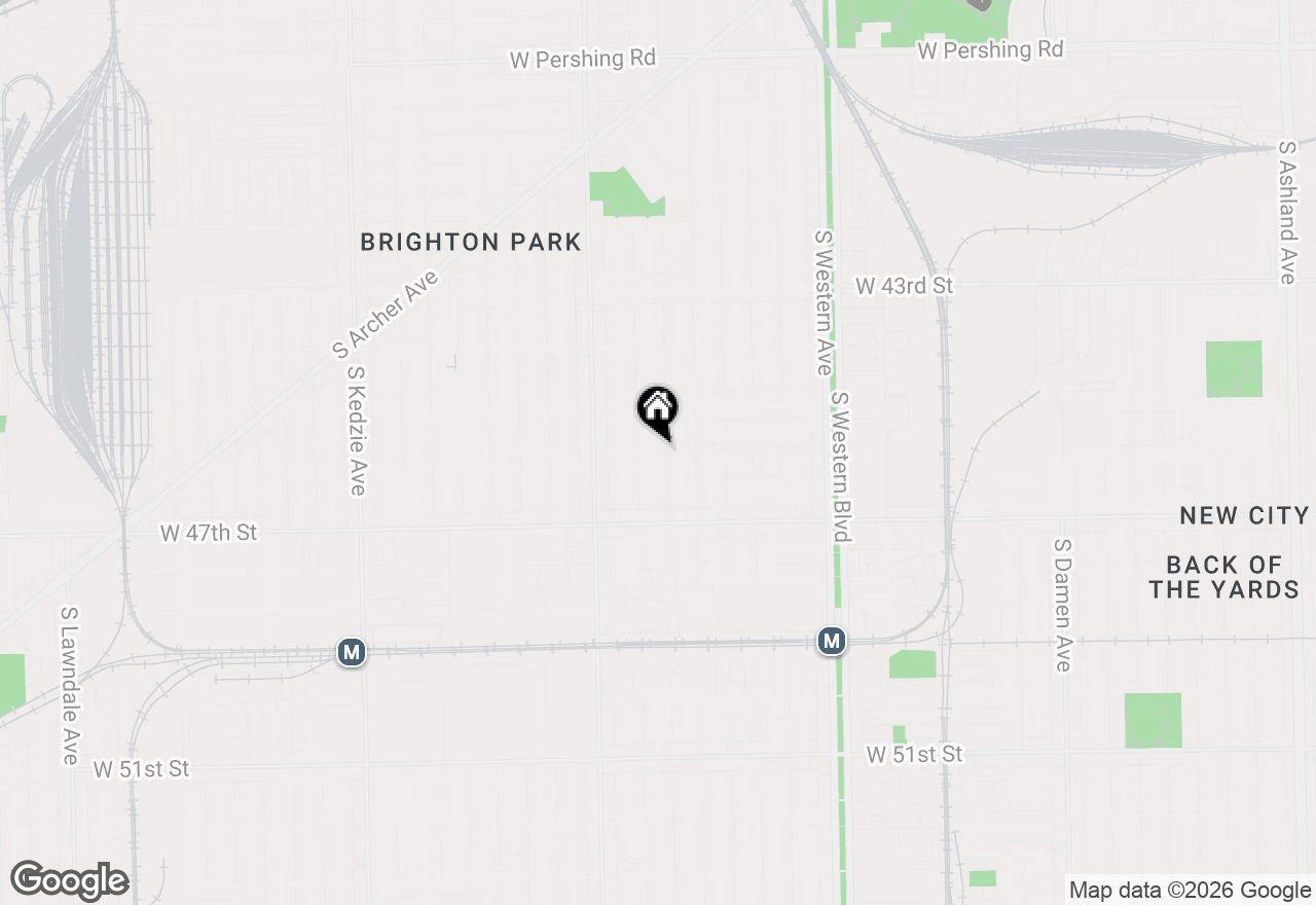 Map of 4549 S Washtenaw Avenue, Chicago, IL 60632