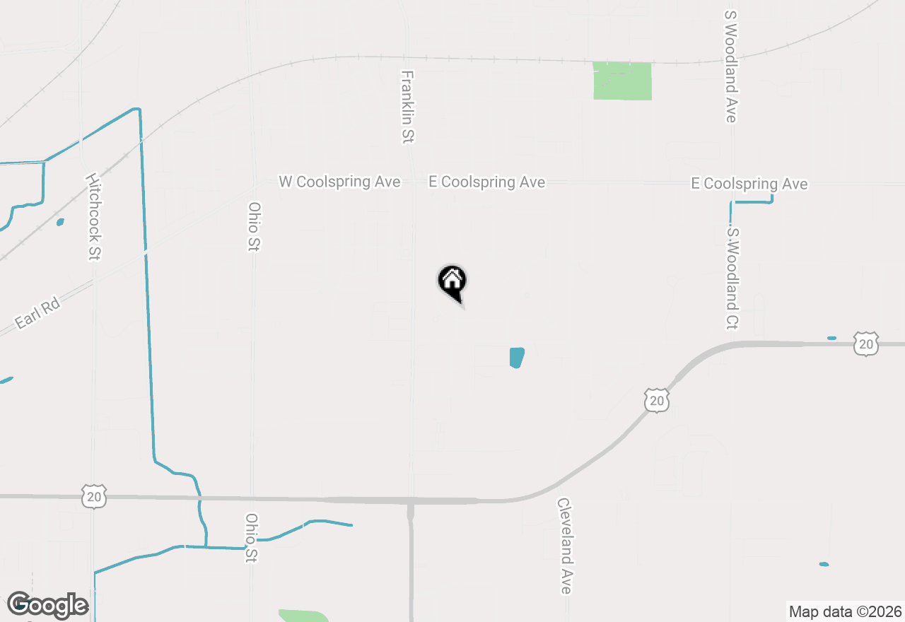 Map of 0 Maple Street, Michigan City, IN 46360