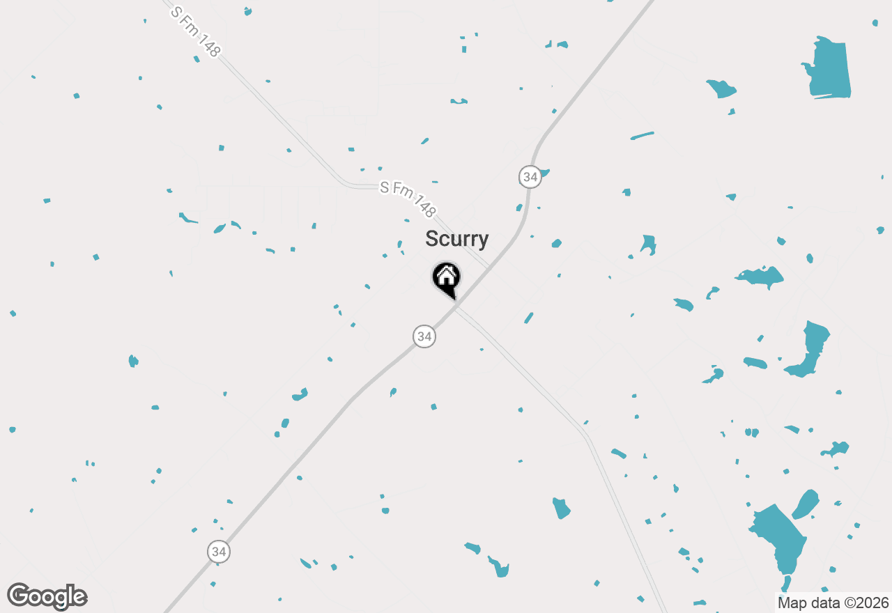 Map of 8262 Hwy 34, Scurry, TX 75158