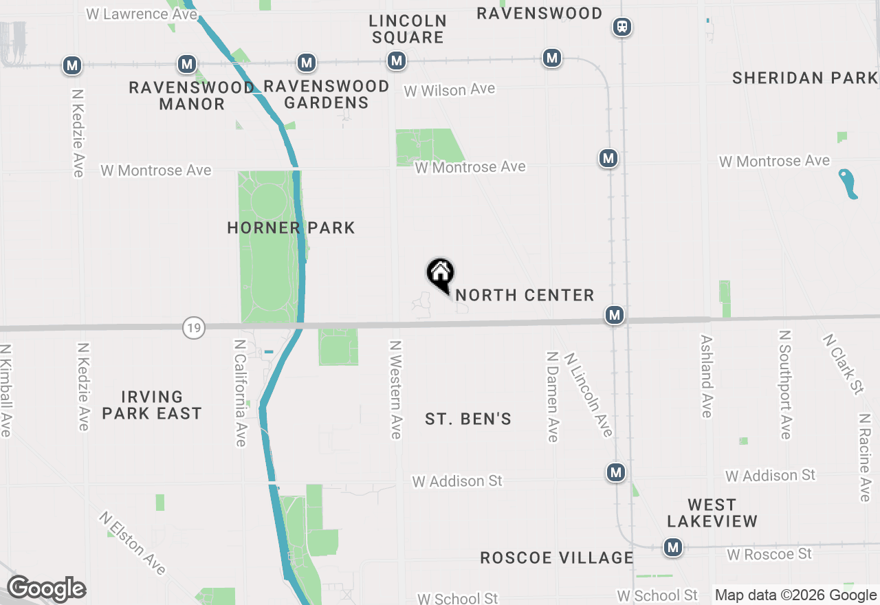 Map of 4031 N Oakley Avenue, Chicago, IL 60618