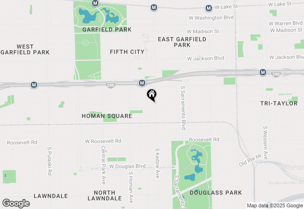 Map of 3216 W Polk Street, Chicago, IL 60624