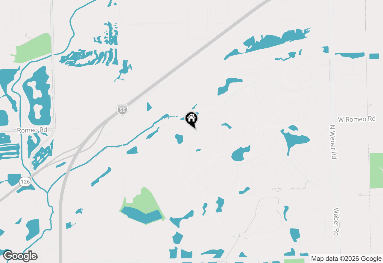 Map of 13520 S Buckthorn Lane, Plainfield, IL 60544