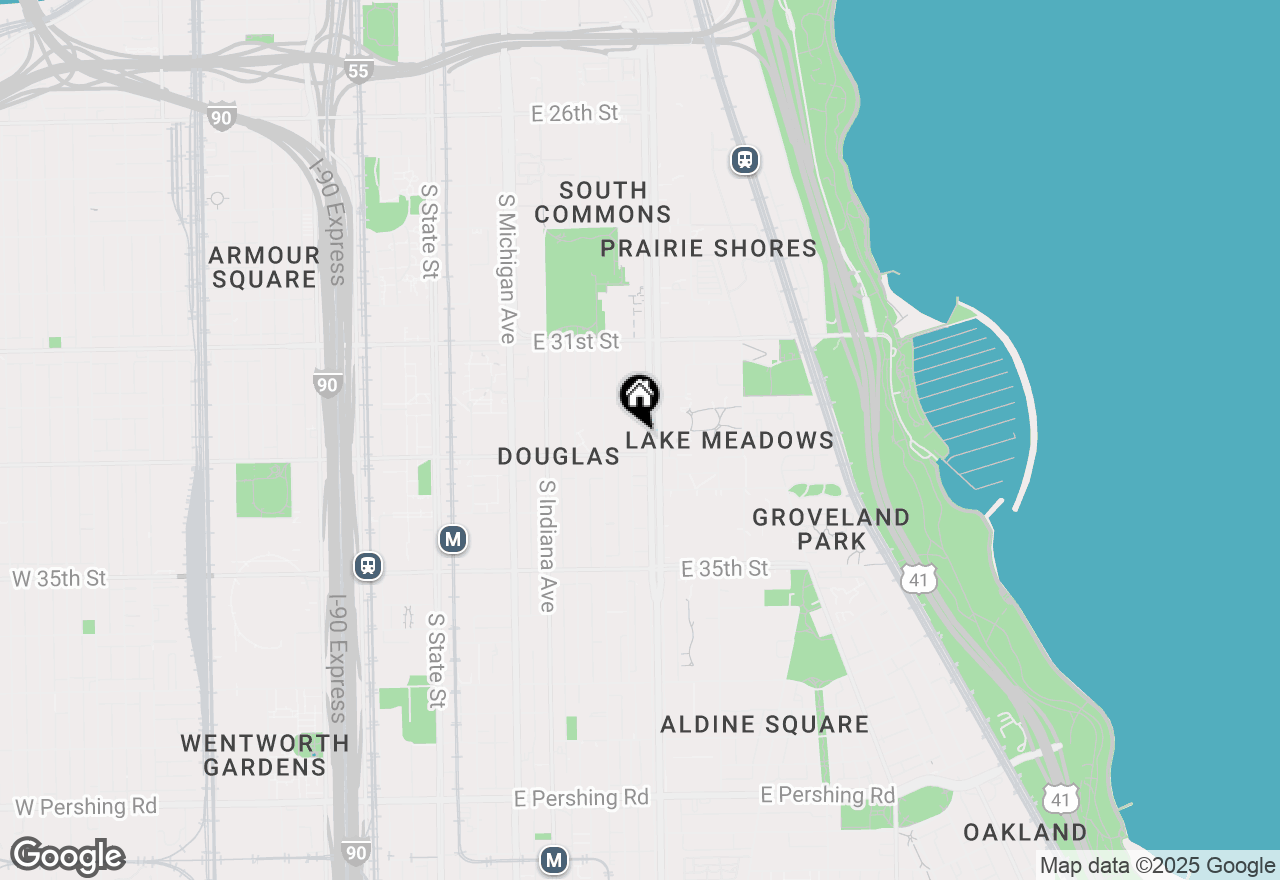 Map of 3245 S Calumet Avenue, Chicago, IL 60616