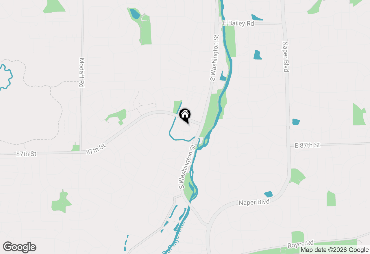 Map of 50 Plymouth Court #202B, Naperville, IL 60565