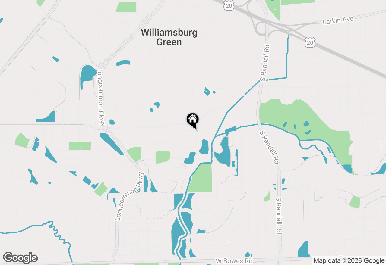 Map of 592 Lismore Circle, Elgin, IL 60124