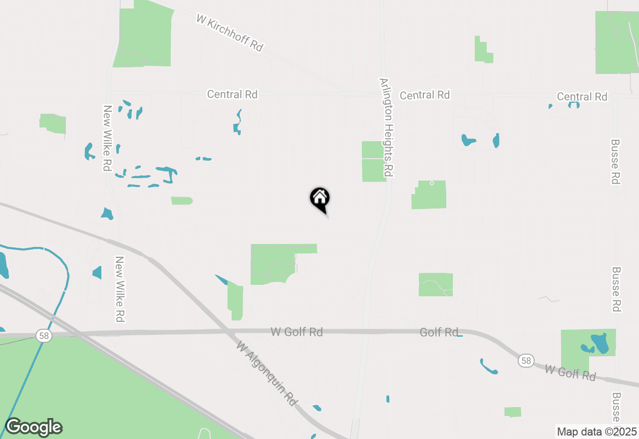 Map of 212 W Noyes Street, Arlington Heights, IL 60005