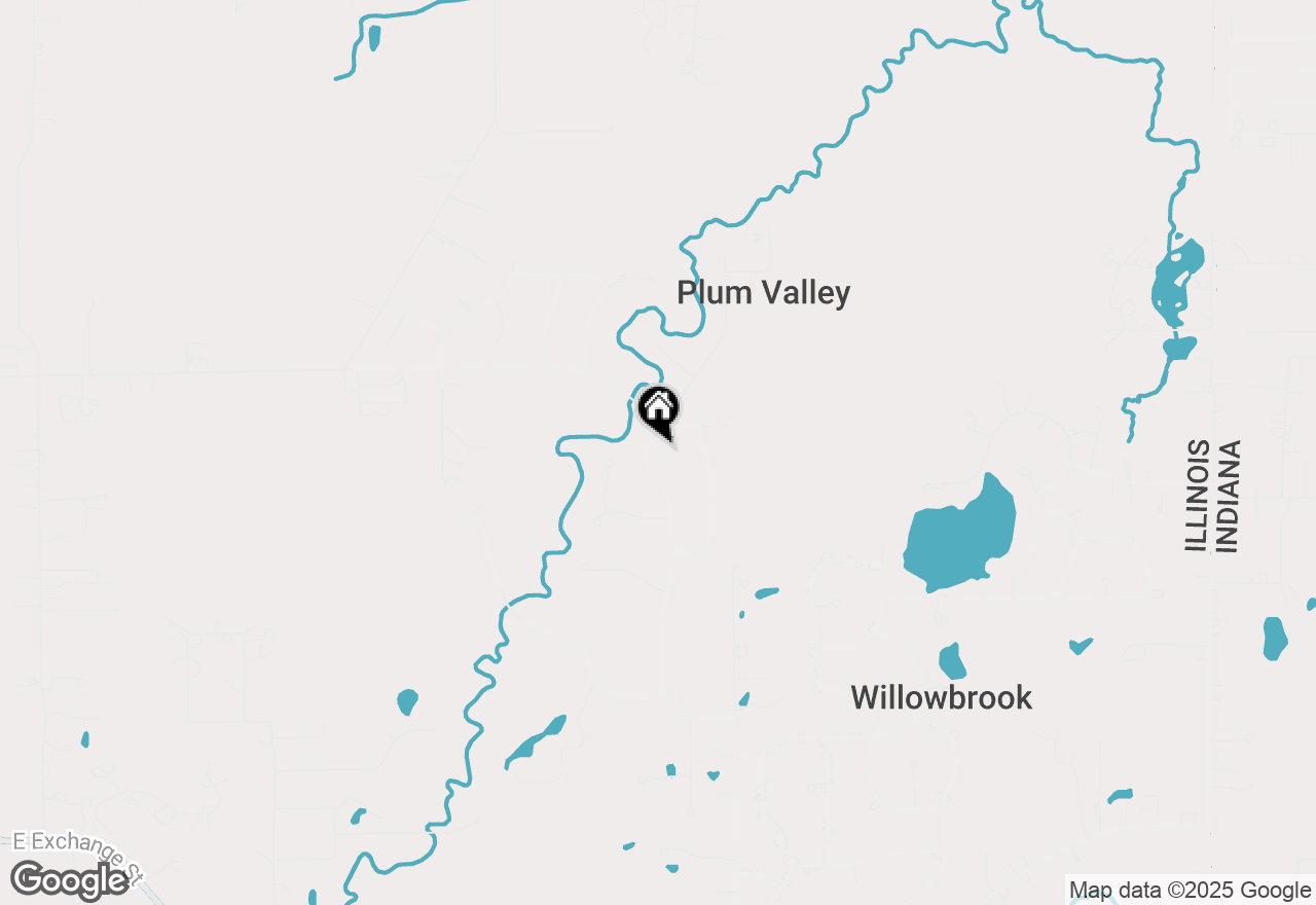 Map of 24029 S Plum Valley Drive, Crete, IL 60417