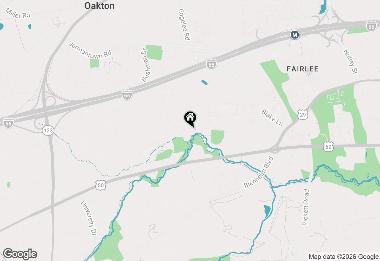 Map of 9762 Cardinal Road, Fairfax, VA 22030